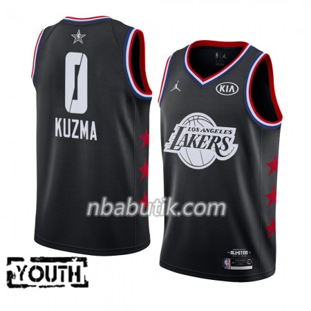 NBA Børn Trøje Los Angeles Lakers Kyle Kuzma 0 2019 All-Star Jordan Brand Sort Swingman NBA Børn Trøje Los Angeles Lakers Kyle Kuzma 0 2019 All-Star Jordan Brand Sort Swingman